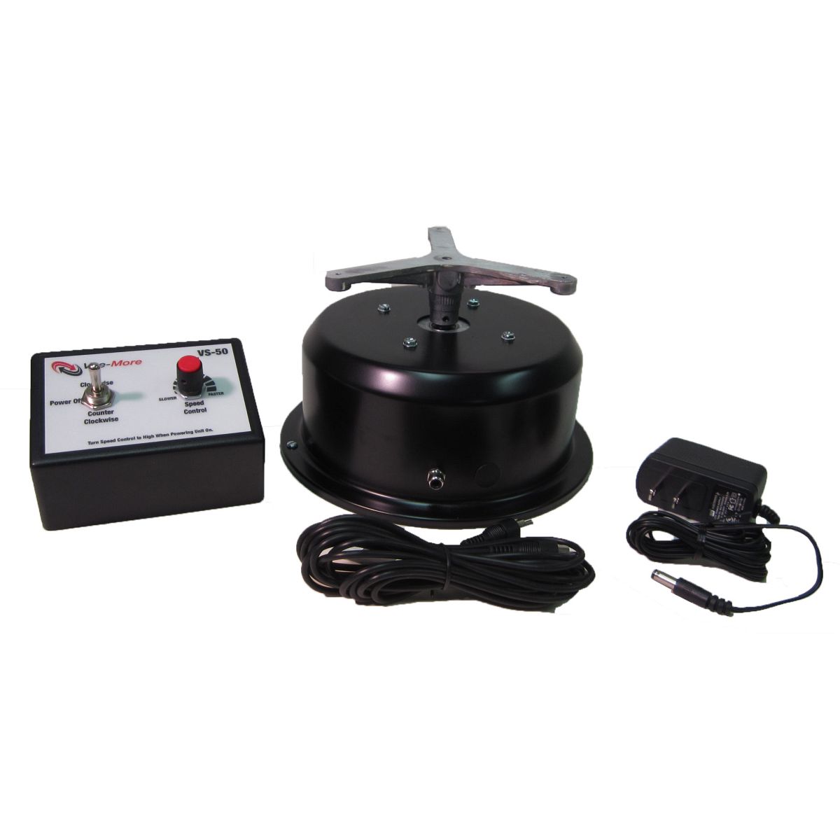 Display Turntable with Variable Speed for Trades Shows, Retail